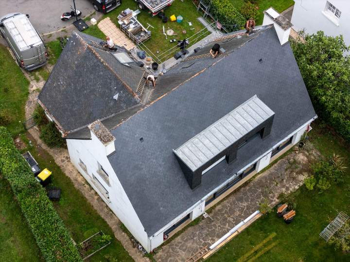 Charpente en bois Morbihan