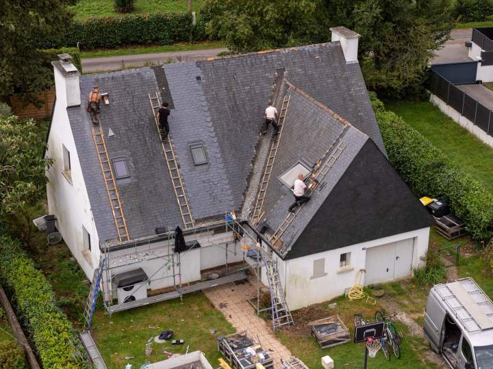 Charpente en bois Morbihan