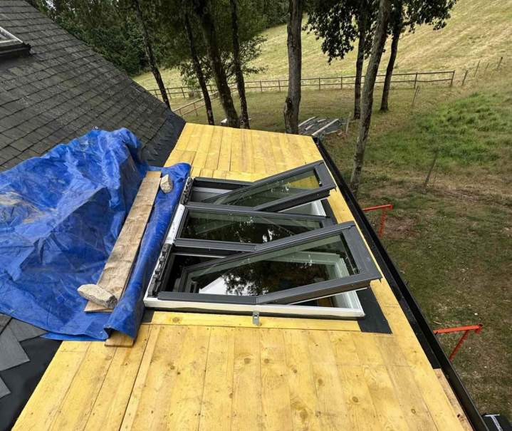 Installation de fenêtre de toit velux Morbihan